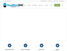 Tablet Screenshot of cloudfloordns.com